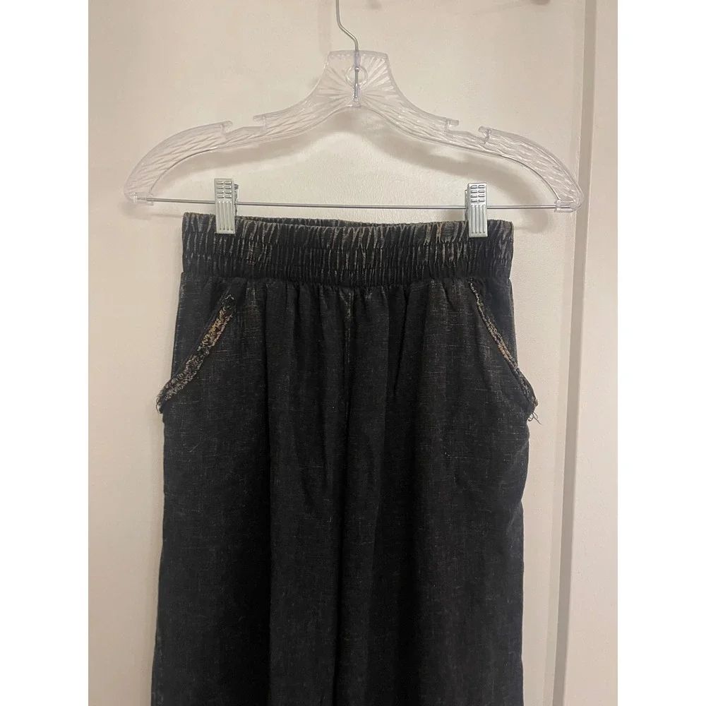 Boho Fringe Pants Yoga‎ Pilates Summer Euro Grunge Streetwear Loungewear